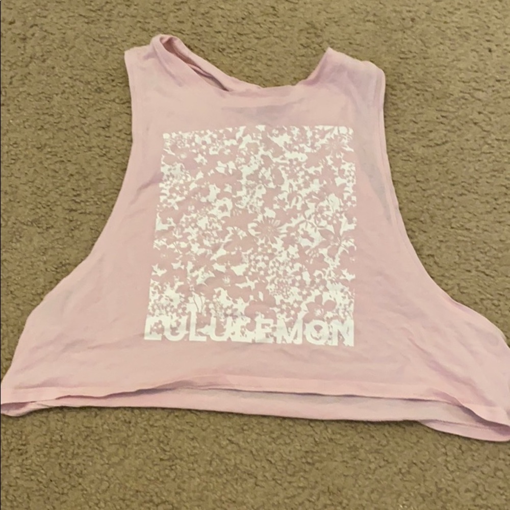 lululemon cropped tank